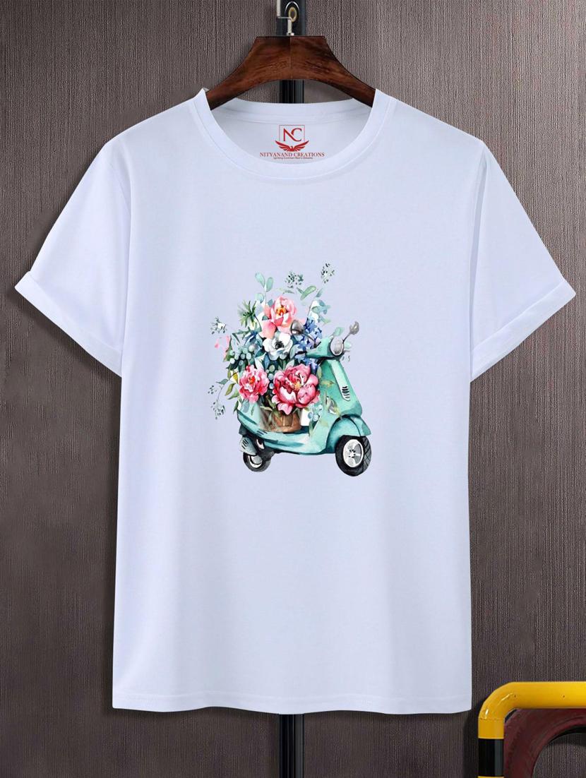 unisex graphic print t-shirt - 20847127 - Zoom Image - 0