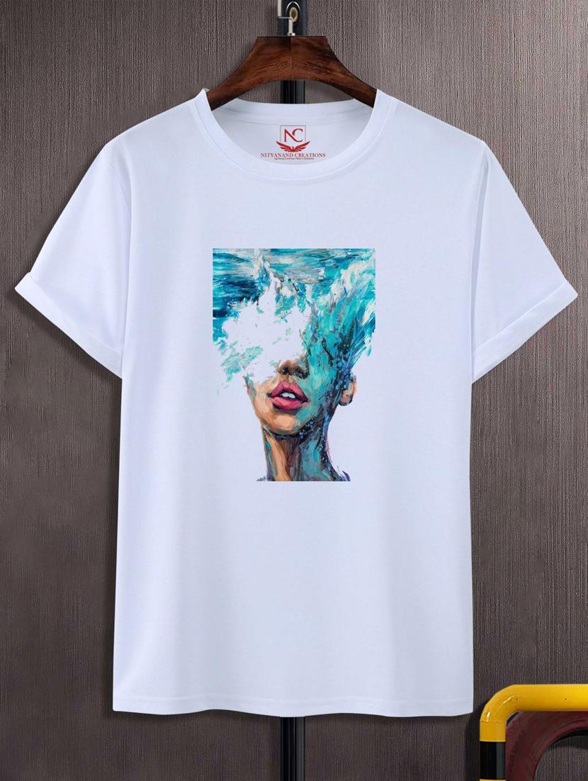 unisex graphic print t-shirt - 20847140 - Zoom Image - 0