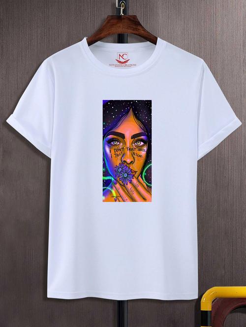 unisex graphic print t-shirt - 20847164 - Standard Image - 0
