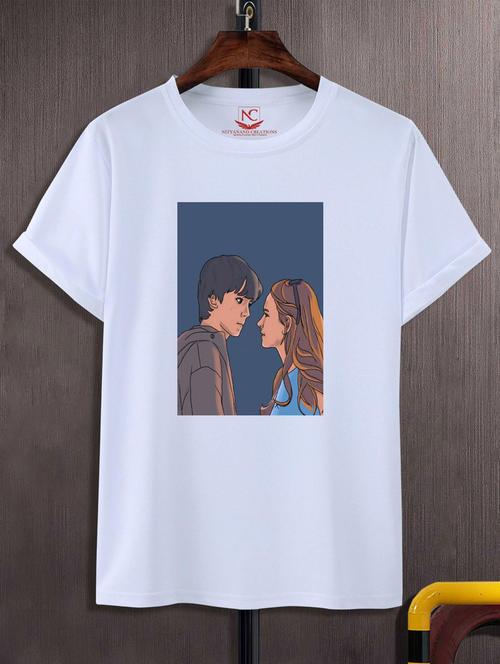 unisex graphic print t-shirt - 20847175 - Standard Image - 0