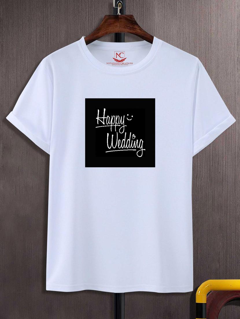 unisex white graphic printed t-shirt - 20847245 - Zoom Image - 0