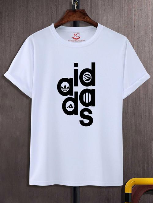 unisex white graphic printed t-shirt - 20847269 -  Standard Image - 0