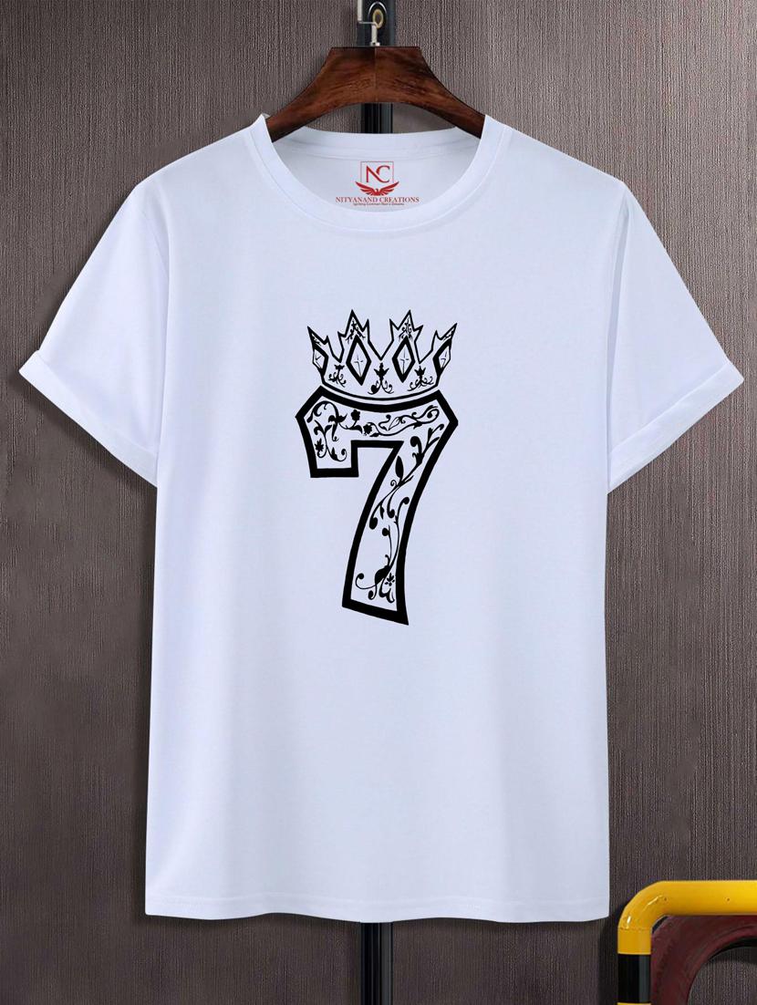 unisex white graphic printed t-shirt - 20847303 -  Zoom Image - 0
