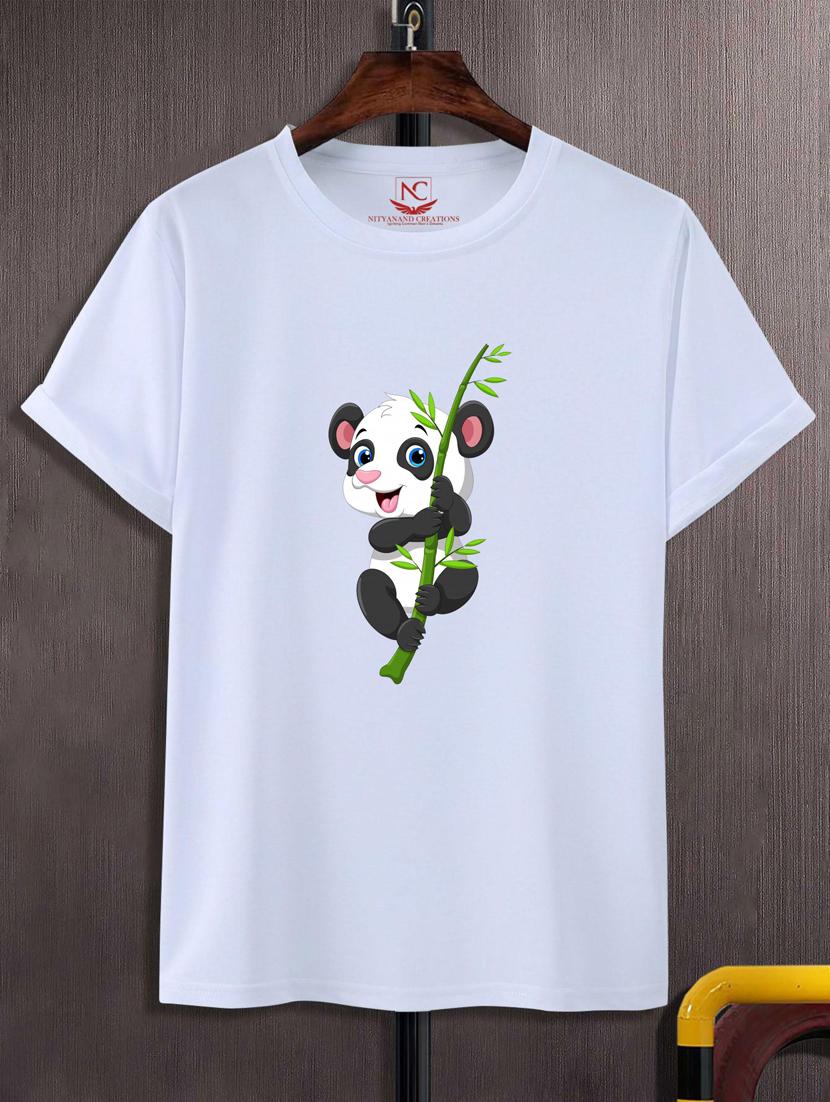unisex white graphic printed t-shirt - 20847329 - Zoom Image - 0
