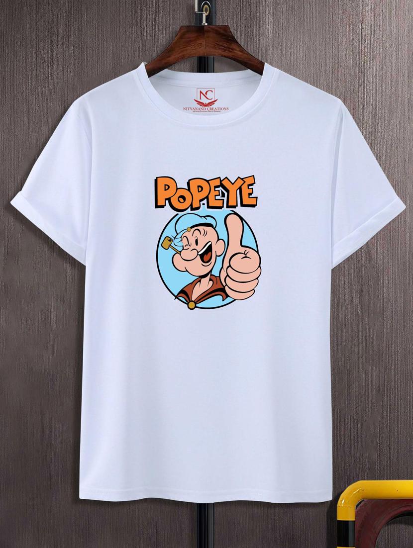 unisex white graphic printed t-shirt - 20847334 - Zoom Image - 0