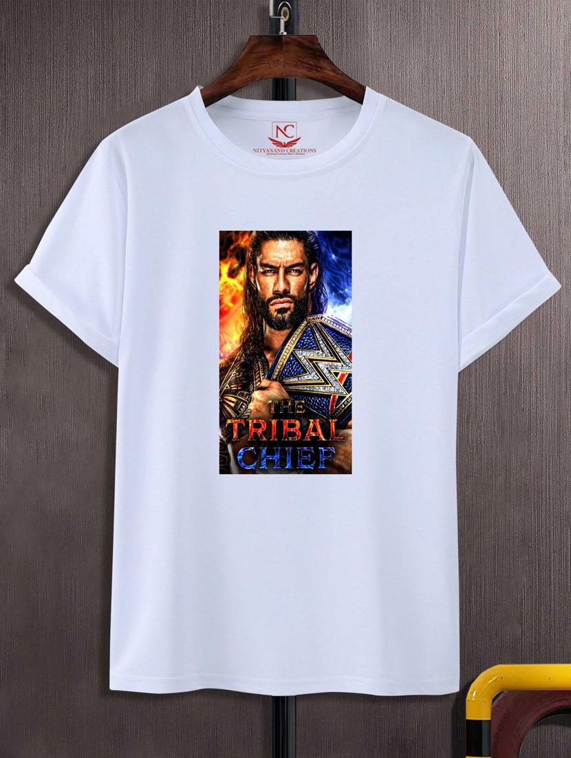 unisex white graphic printed t-shirt - 20847344 - Zoom Image - 0
