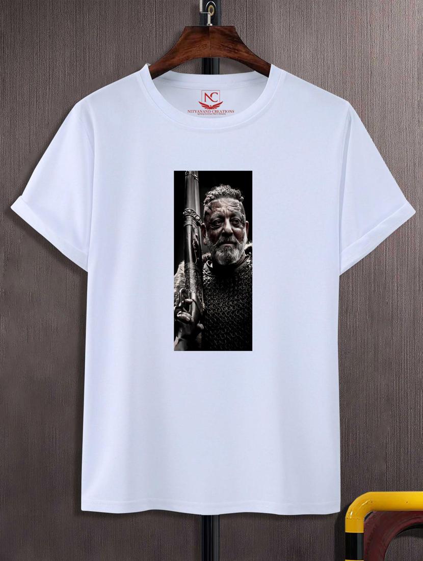 unisex white graphic print t-shirt - 20847384 -  Zoom Image - 0