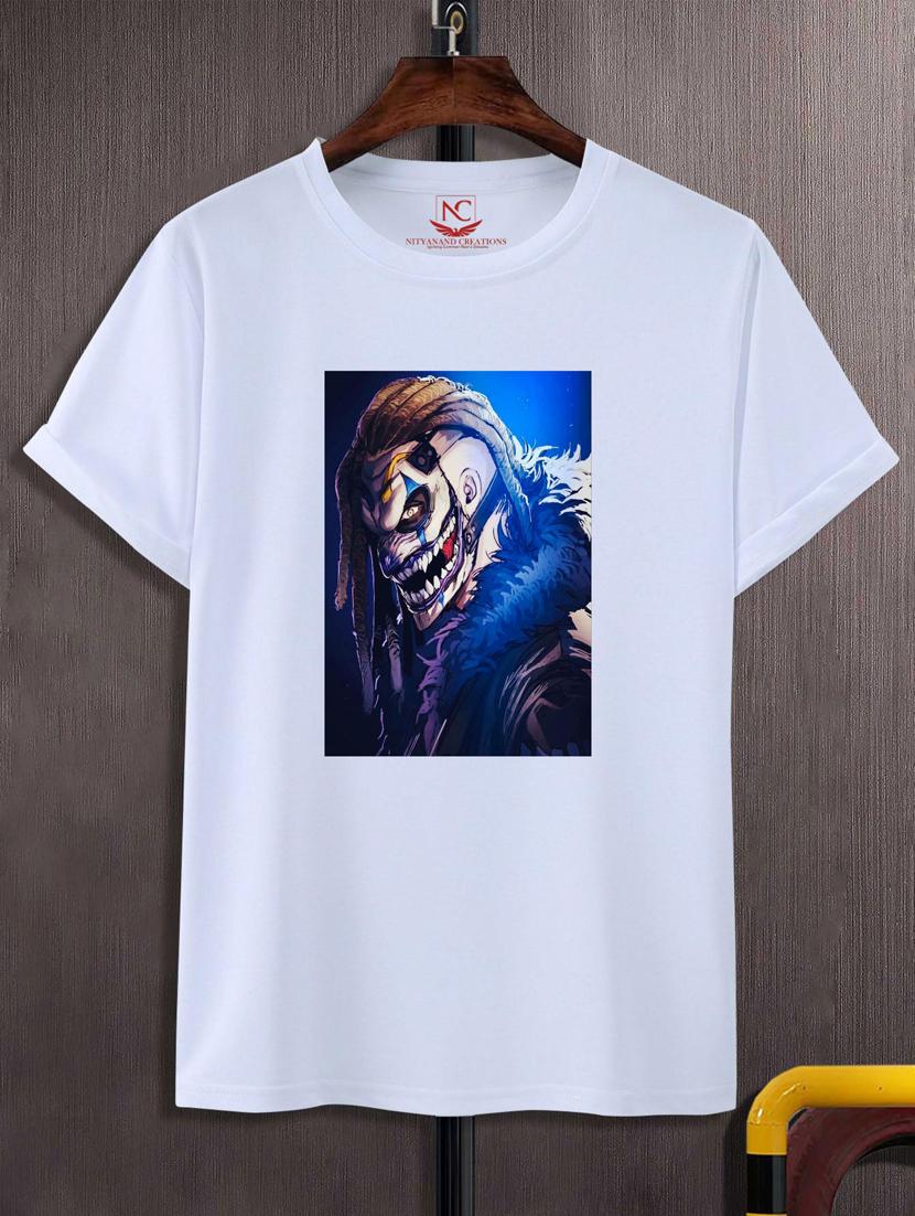 unisex white graphic printed t-shirt - 20847417 - Zoom Image - 0
