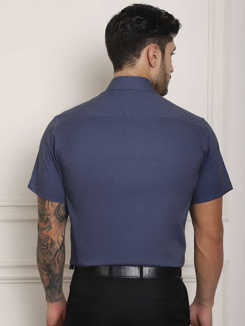 cream cotton blend casual shirt - 20848923 -  Standard Image - 3