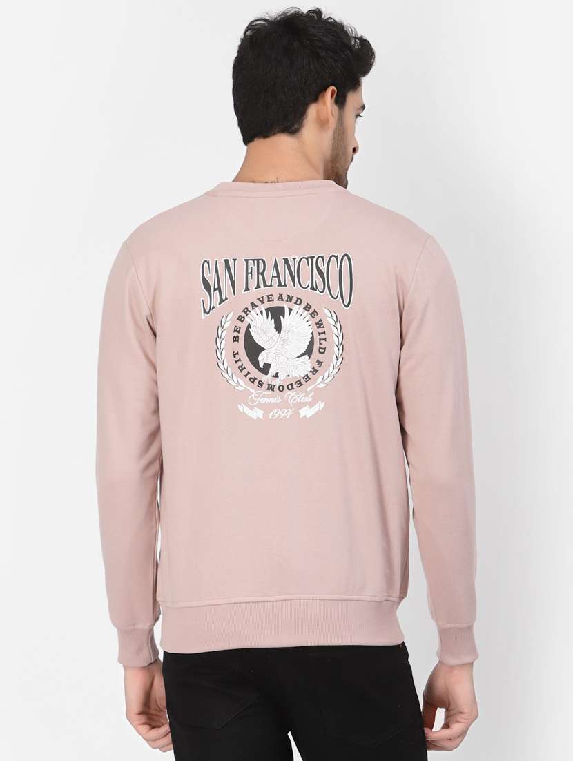 men back print cotton casual jacket - 20850997 -  Standard Image - 3