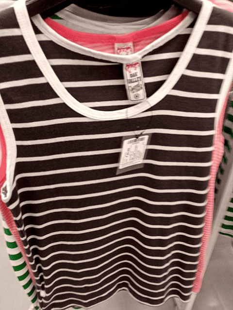 assorted rib tshirt - 20852211 - Standard Image - 0