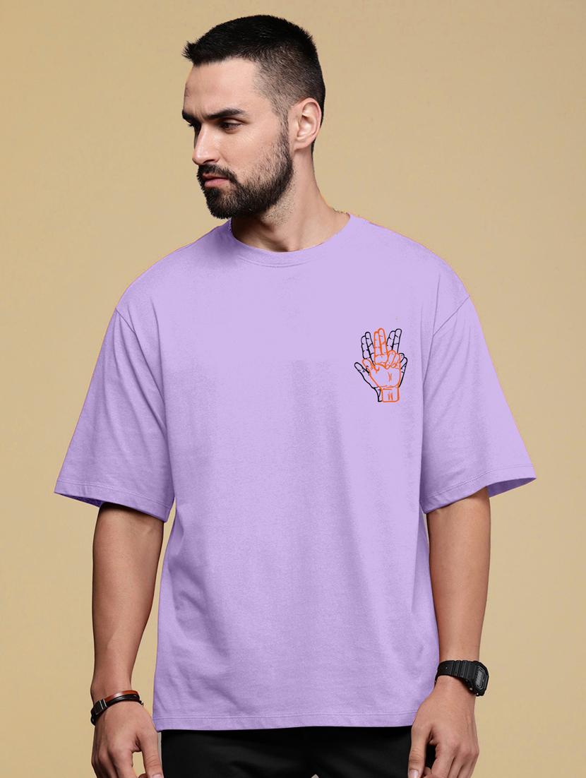 men back print round neck t-shirt - 20852327 - Zoom Image - 0