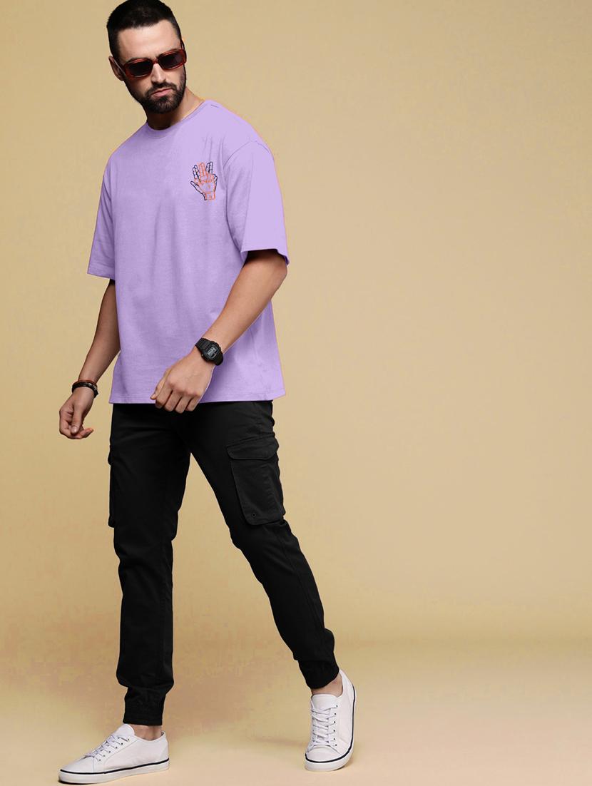 men back print round neck t-shirt - 20852327 - Standard Image - 5