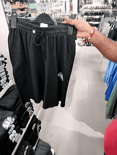 charcoal grey poly cotton single jersey short - 20852587 - Standard Image - 0