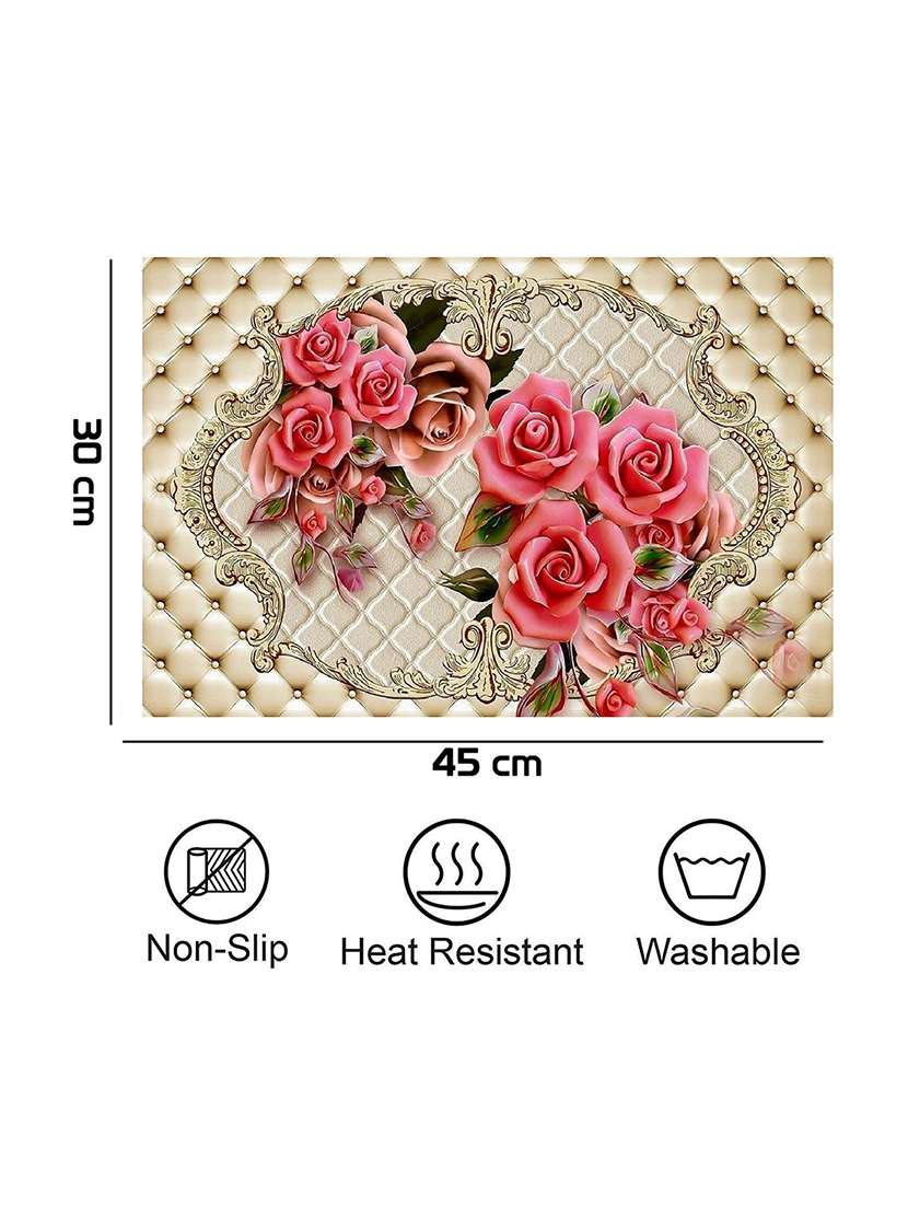 printed placemats for dining table and kitchen - 20853390 -  Standard Image - 3