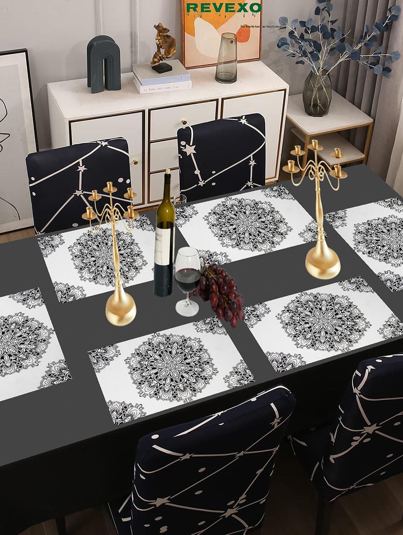 rectangular pack of 6 table placemat - 20853429 - Zoom Image - 0