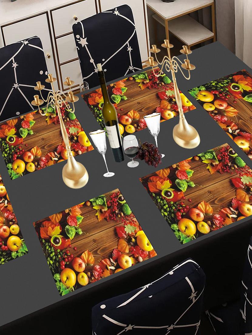 rectangular pack of 6 table placemat - 20853446 - Zoom Image - 0