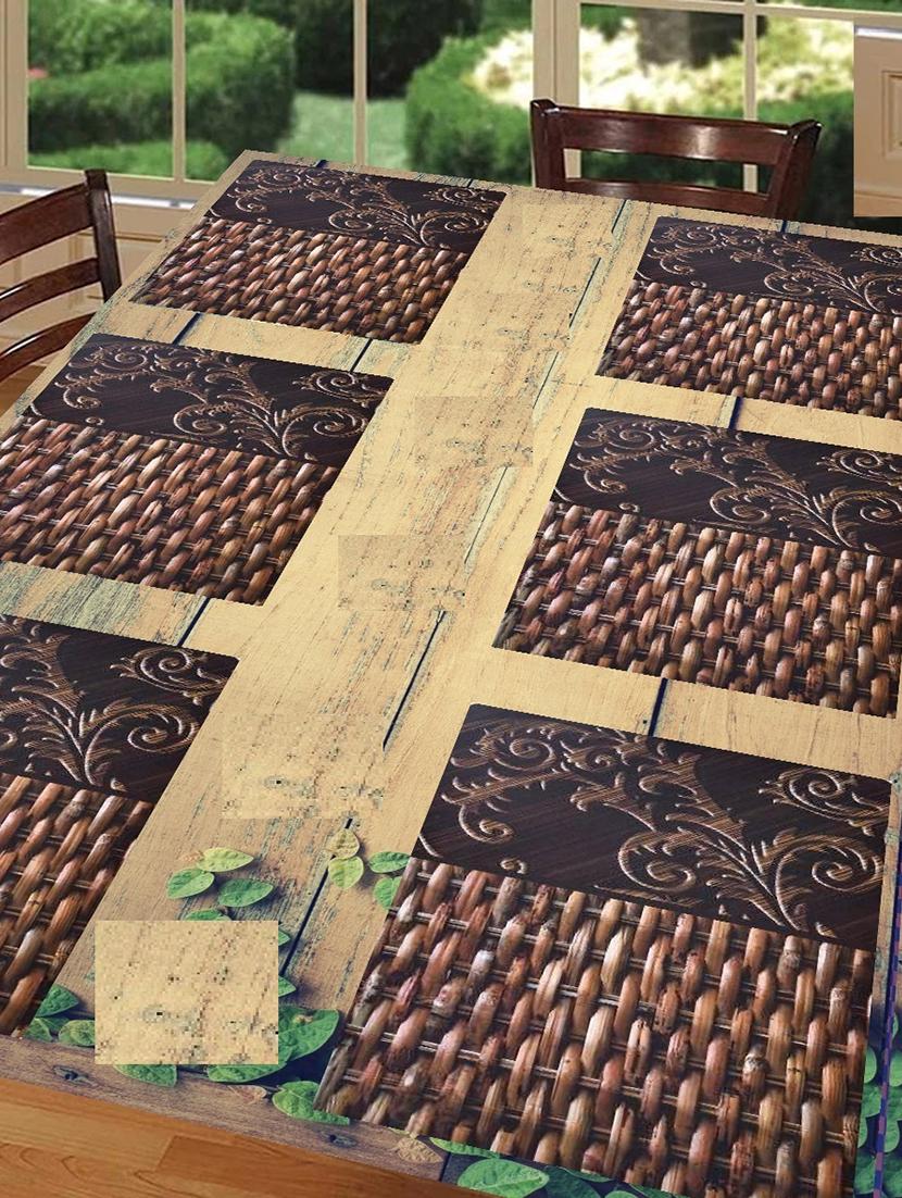 rectangular pack of 6 table placemat - 20853449 - Zoom Image - 0