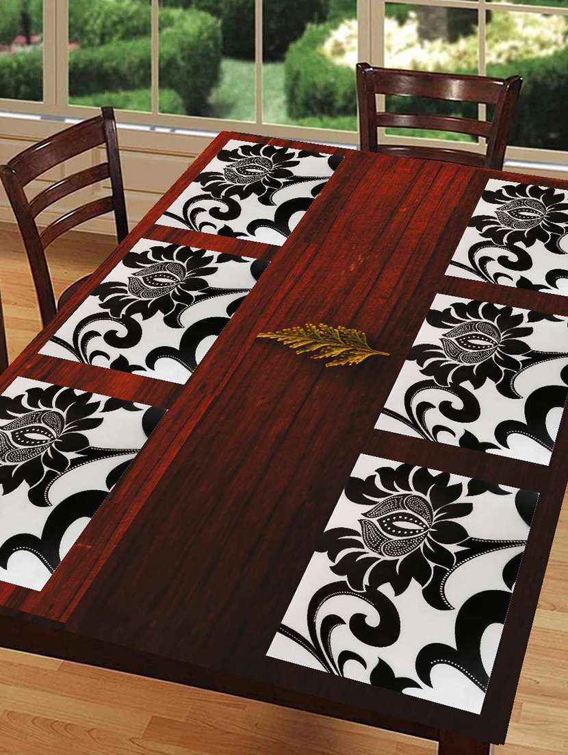 rectangular pack of 6 table placemat