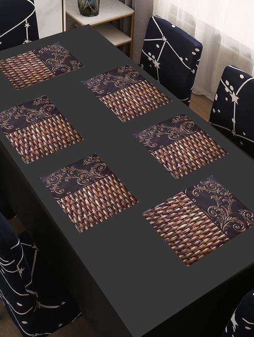 rectangular pack of 6 table placemat - 20853468 - Standard Image - 0