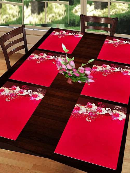 Printed Placemats For Dining Table And Kitchen