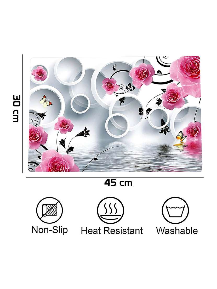 printed placemats for dining table and kitchen - 20853501 -  Standard Image - 3