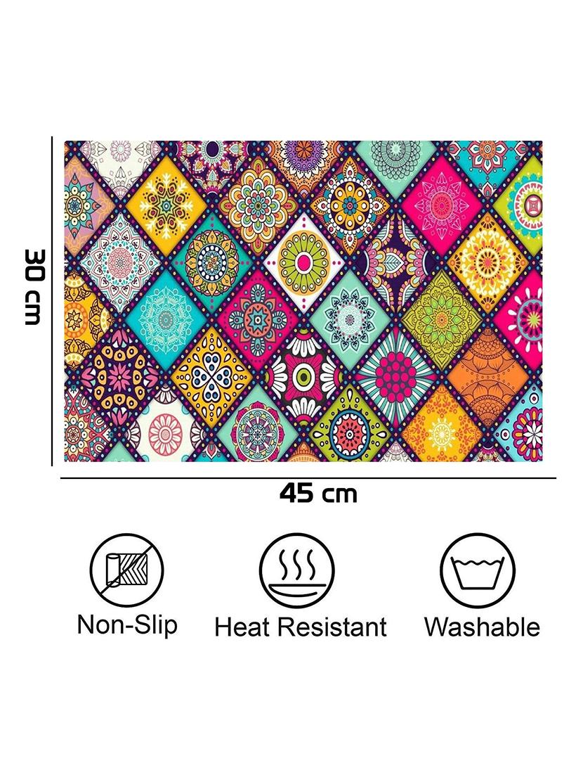 printed placemats for dining table and kitchen - 20853544 - Standard Image - 3