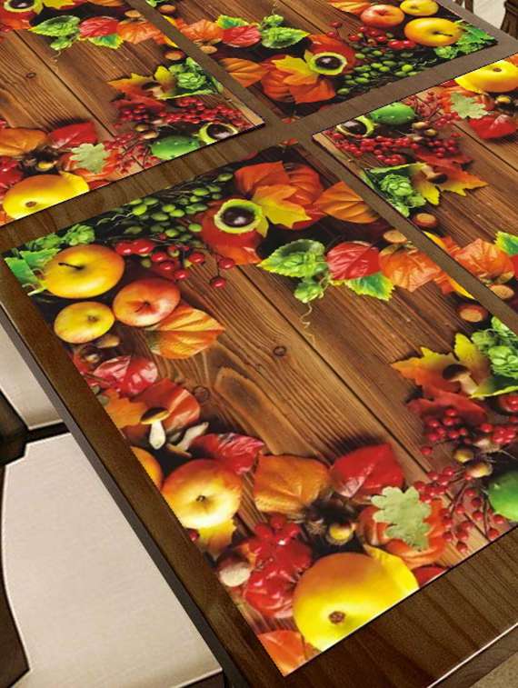 printed placemats for dining table and kitchen - 20853559 -  Standard Image - 3