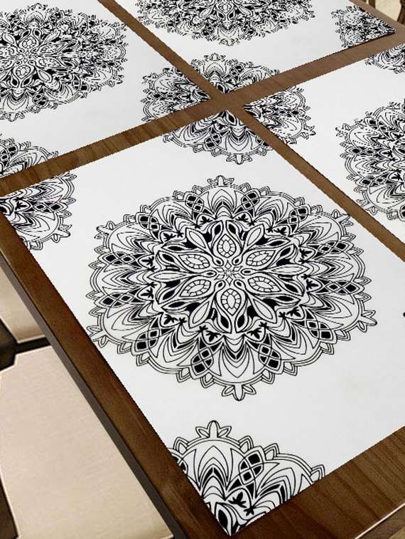 printed placemats for dining table and kitchen - 20853596 -  Standard Image - 3