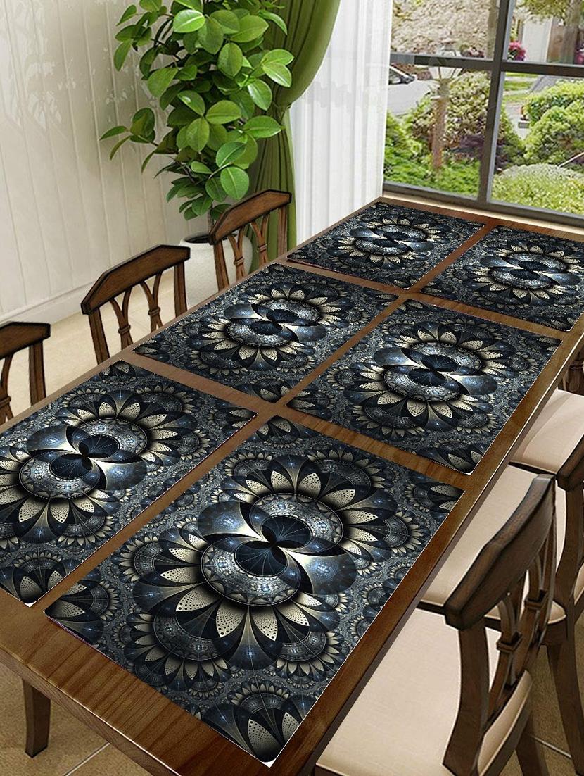 printed placemats for dining table and kitchen