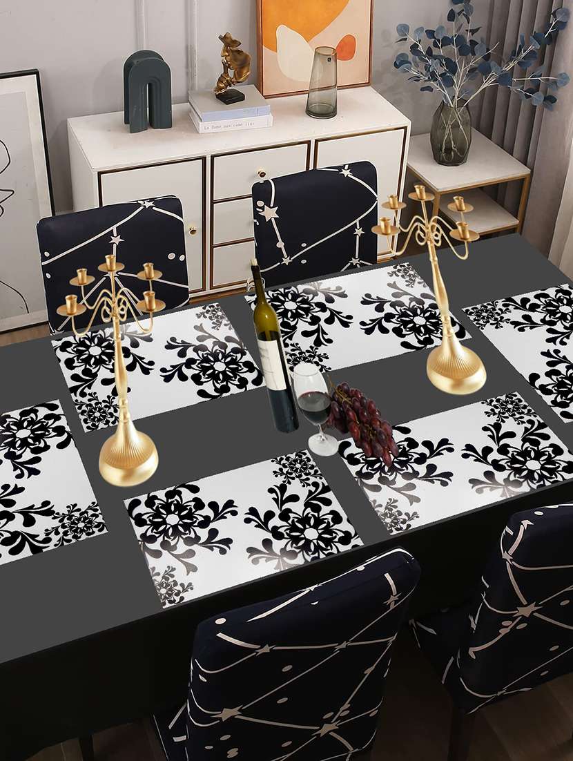 printed placemats for dining table and kitchen