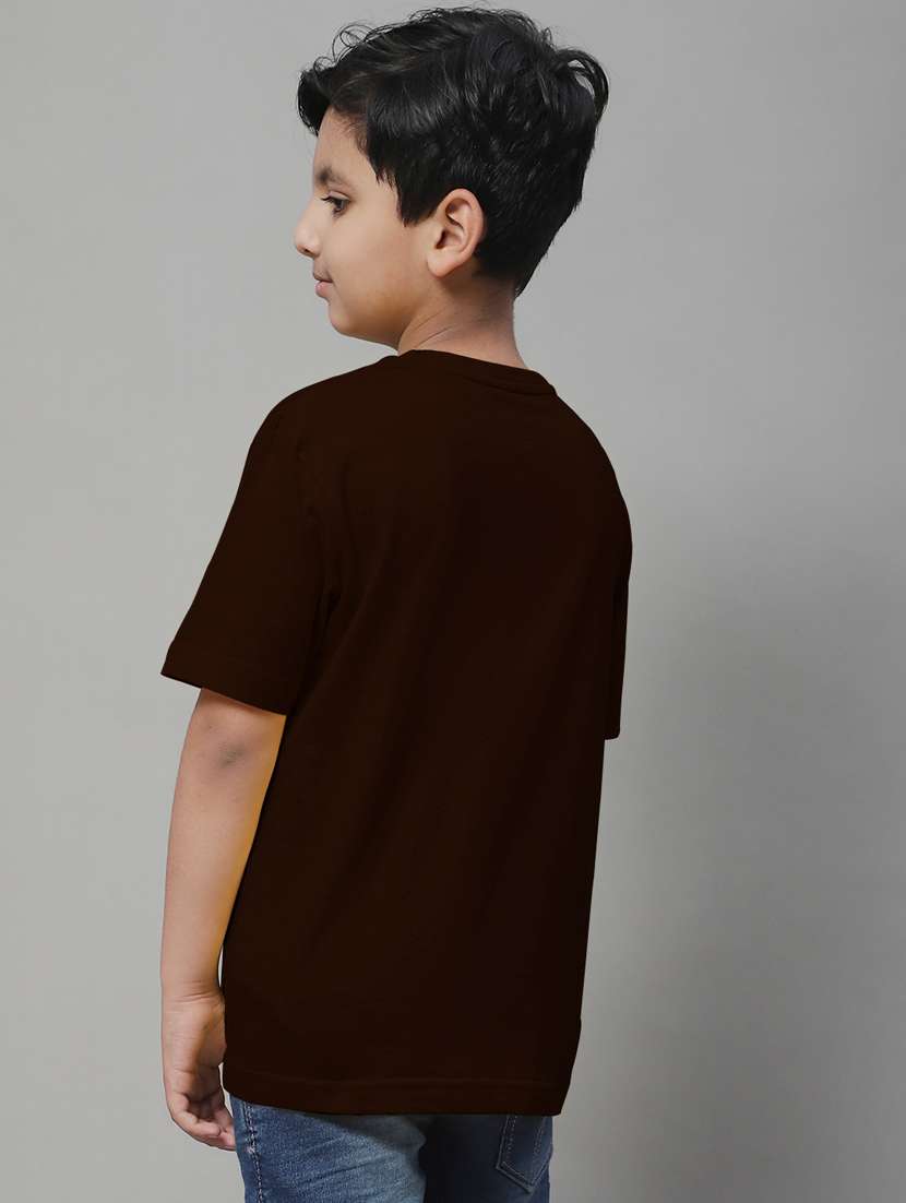 brown cotton tshirt - 20853791 -  Standard Image - 3