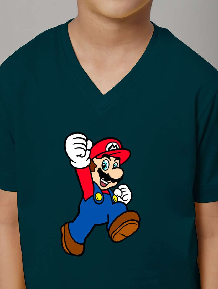 teal cotton graphic t-shirt - 20853800 -  Standard Image - 5