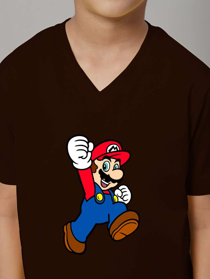 brown cotton tshirt - 20853801 - Standard Image - 5