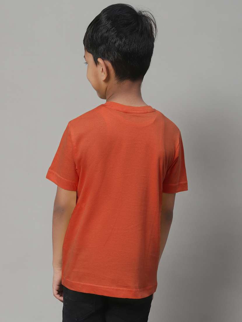 rust cotton tshirt - 20853802 -  Standard Image - 3