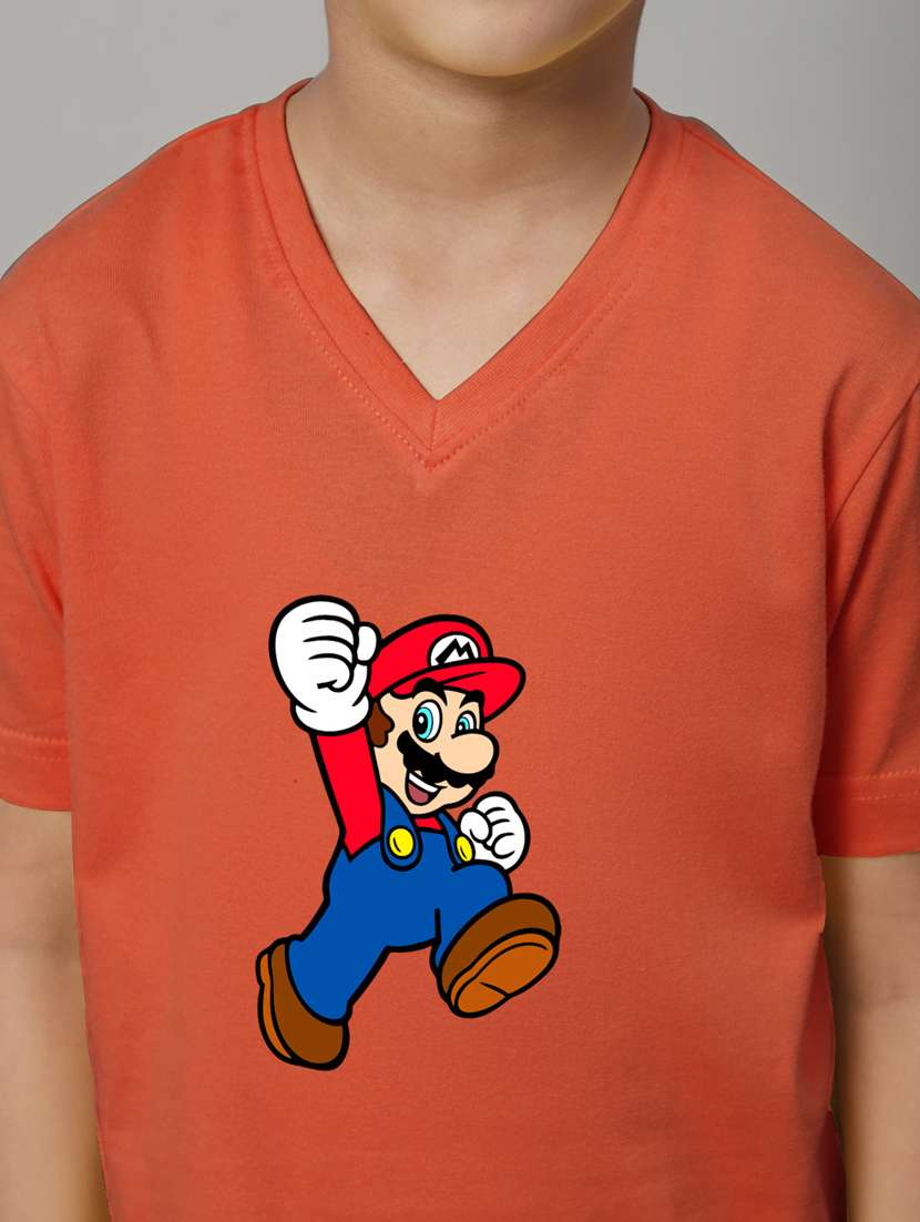 rust cotton tshirt - 20853802 -  Standard Image - 5