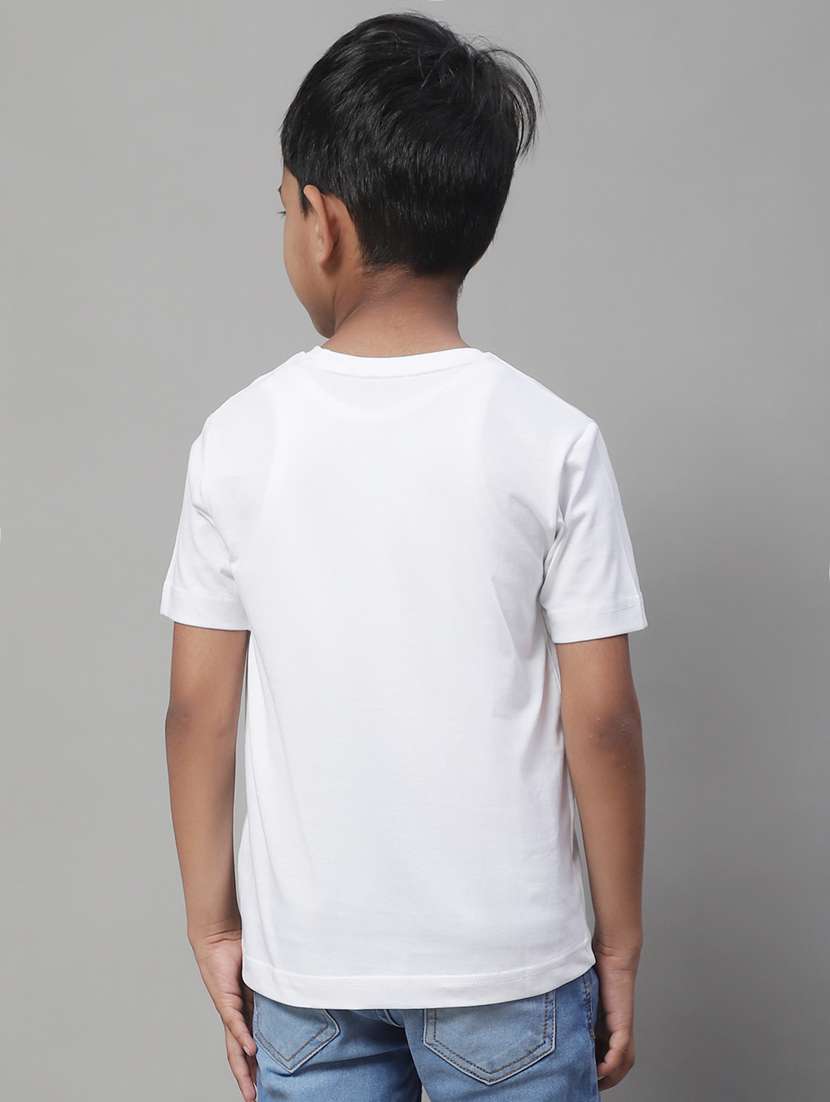 white cotton tshirt - 20853804 -  Standard Image - 3
