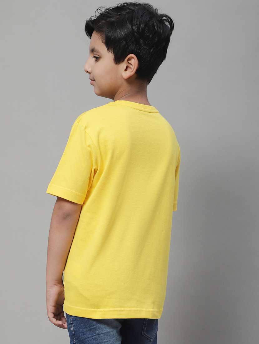 yellow cotton tshirt - 20853805 - Standard Image - 3
