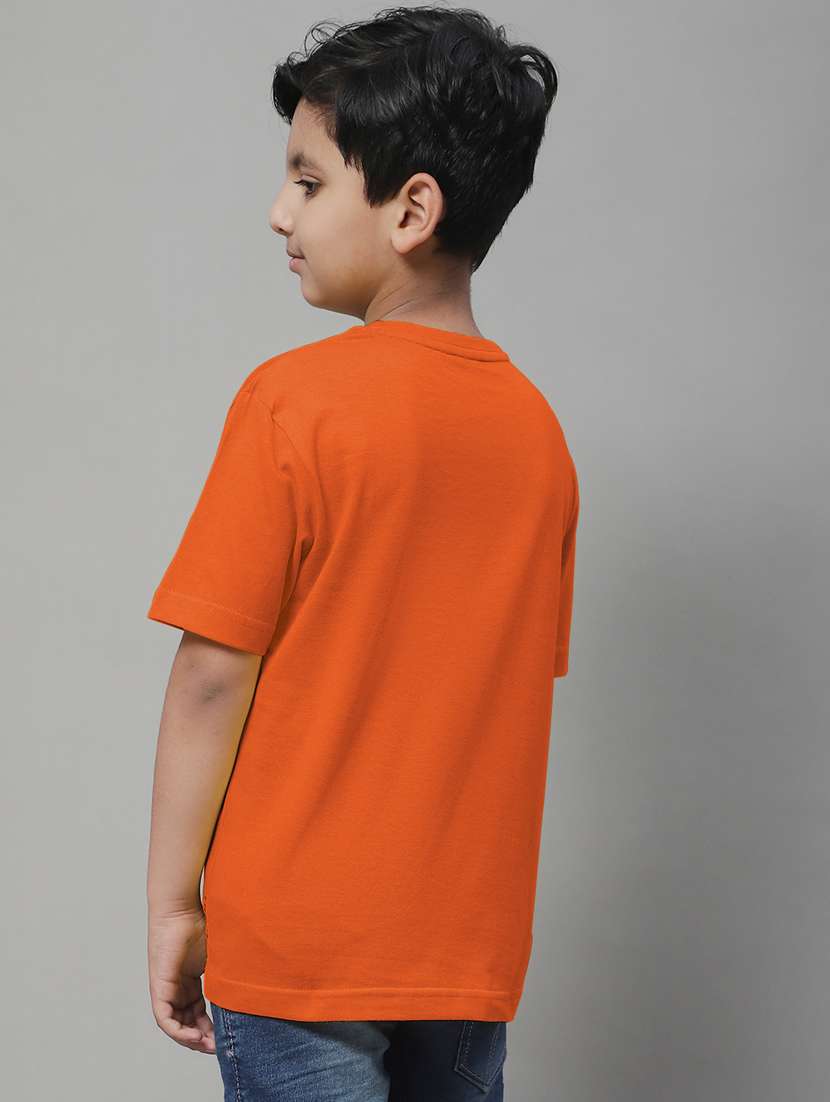 orange cotton tshirt - 20853806 - Standard Image - 3