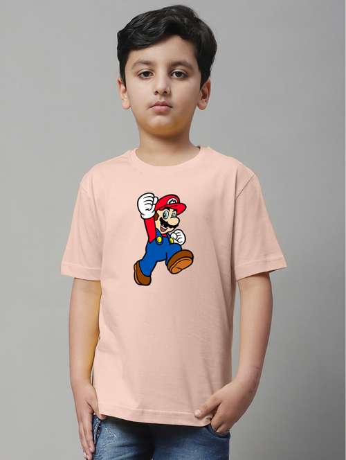 pink cotton graphic t-shirt - 20853811 -  Standard Image - 0