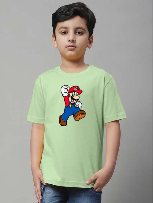 sea green cotton tshirt - 20853812 - Standard Image - 0