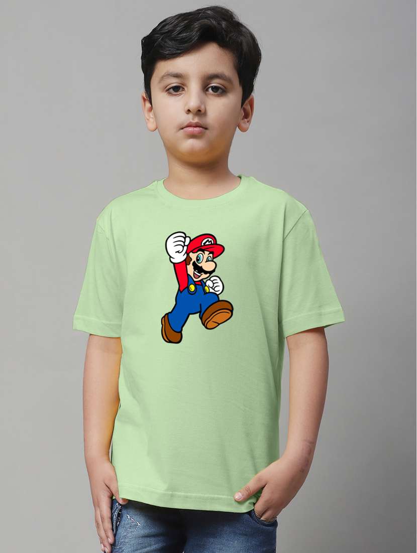 sea green cotton tshirt