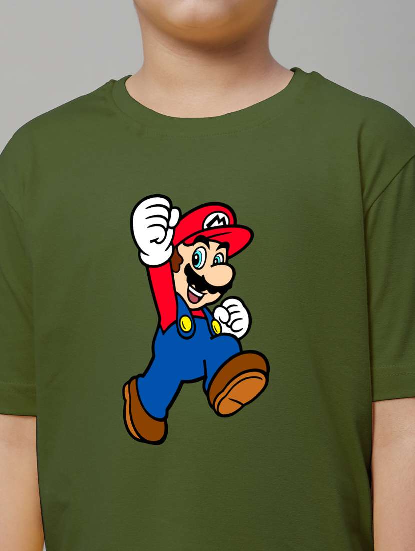 olive cotton tshirt - 20853813 -  Standard Image - 5