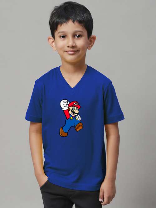 blue cotton tshirt - 20853830 -  Standard Image - 0