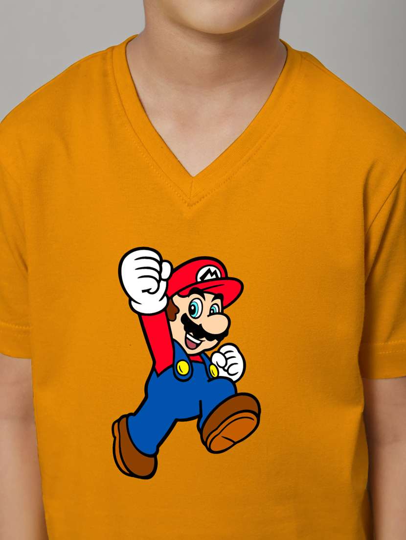 mustard cotton tshirt - 20853836 - Standard Image - 5