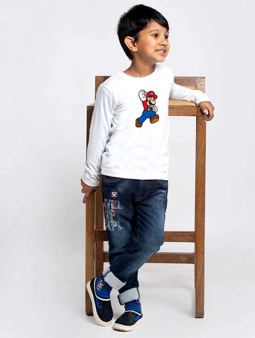 white cotton tshirt - 20853844 - Standard Image - 3