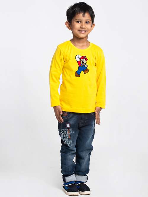 yellow cotton tshirt - 20853845 -  Standard Image - 0
