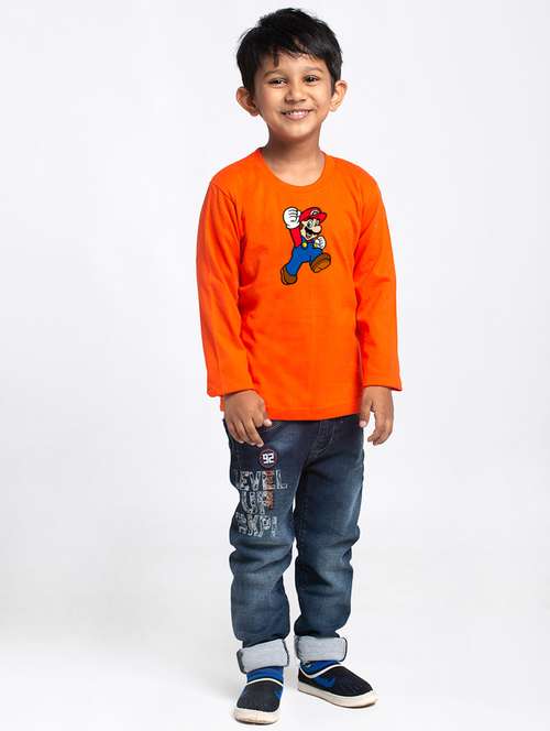 orange cotton tshirt - 20853846 -  Standard Image - 0