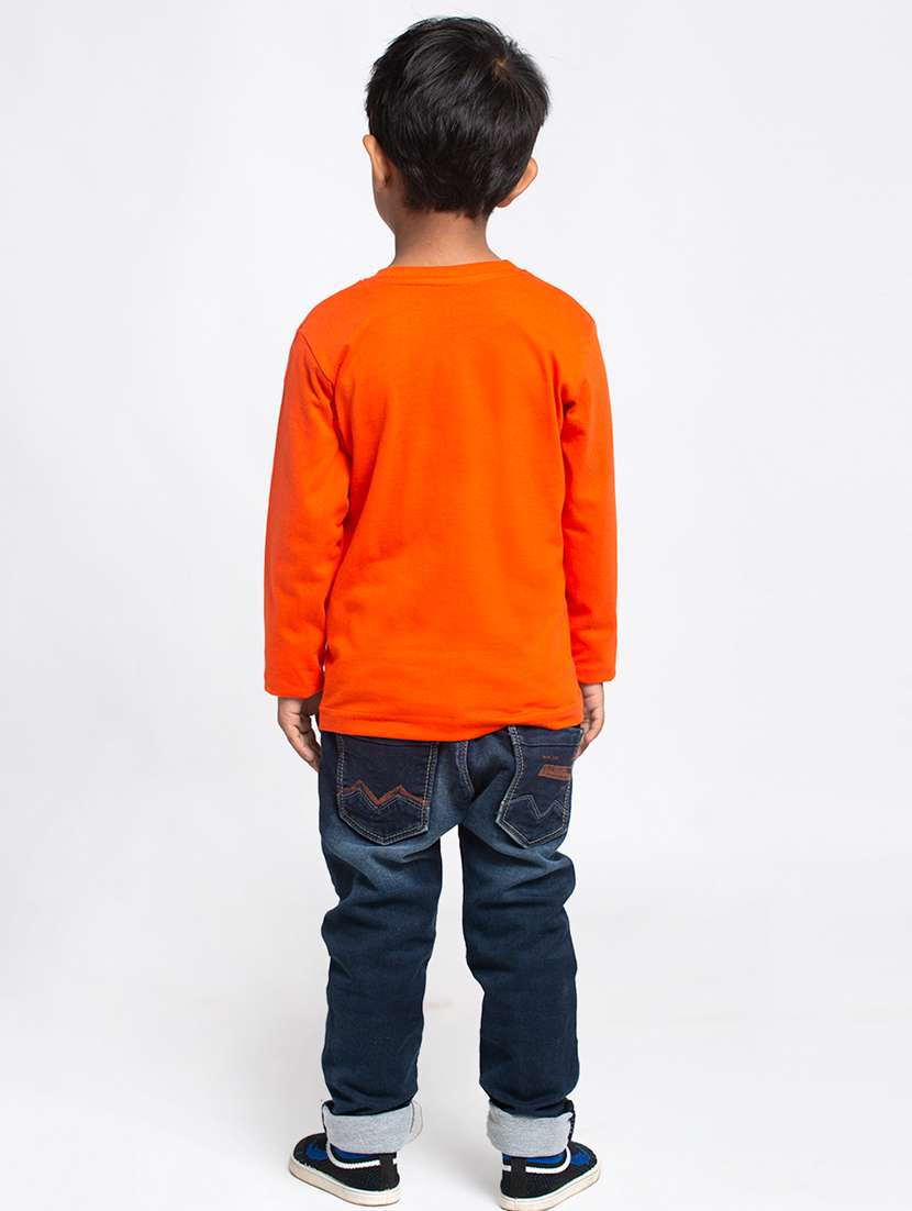 orange cotton tshirt - 20853846 - Standard Image - 3