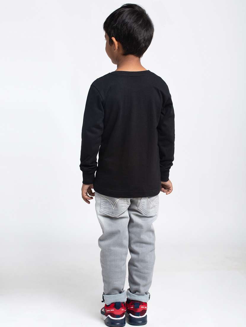 black cotton tshirt - 20853853 -  Standard Image - 3